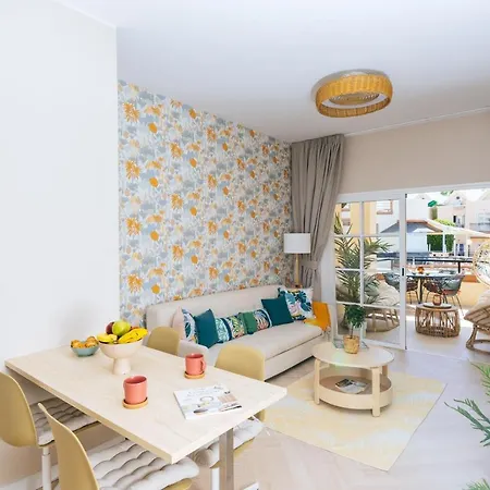 Lejlighed Amazing Renovated Pool View Apt, Aircon, 2 Min To Fanabe Costa Adeje (Tenerife)